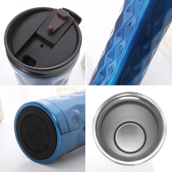 17oz Shaped Double Layer Stainless Steel Vacuum Insulated Mug