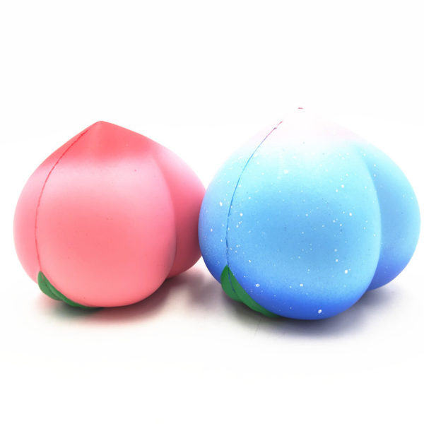 PU Dazzling Star Peach Stress Reliever