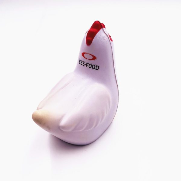 PU Easter White Large Hen Pressure Reliever