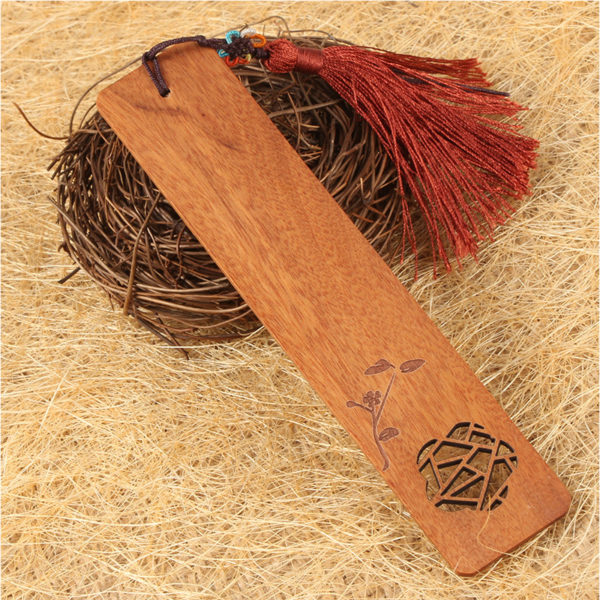 Chinese Style Wooden Creative Bookmark