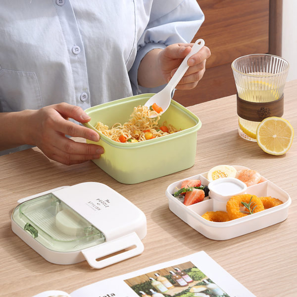 Double Compartment Lunch Box