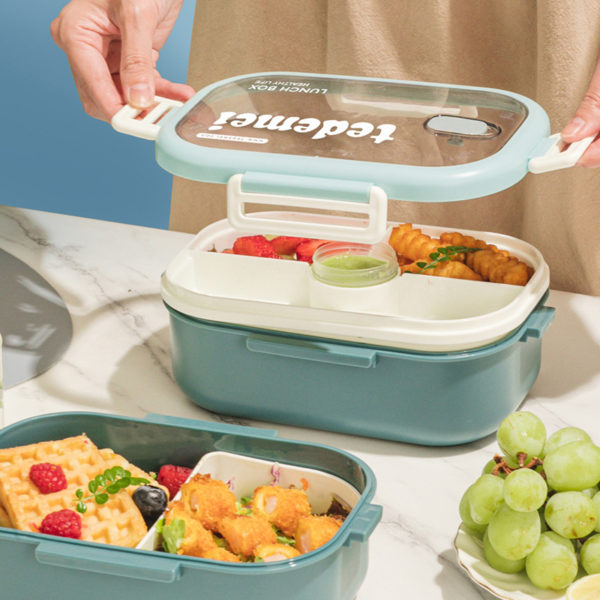 Large Capacity Lunch Box Made of PP