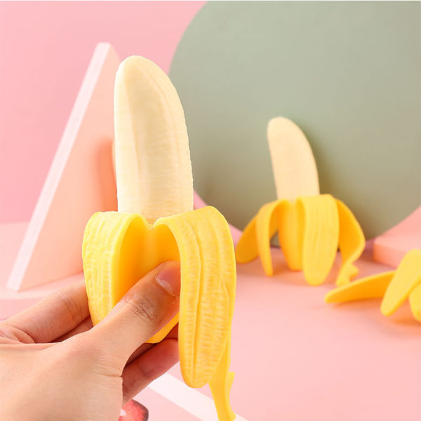 Simulated Banana Stress Relief Pincher