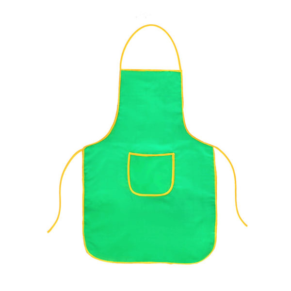 Solid Color Hemmed Advertising Apron