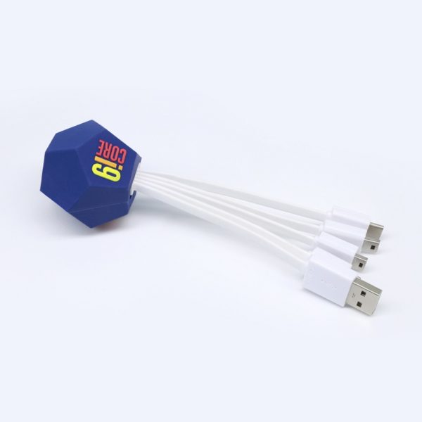 PVC 3-in-1 Charging Cable