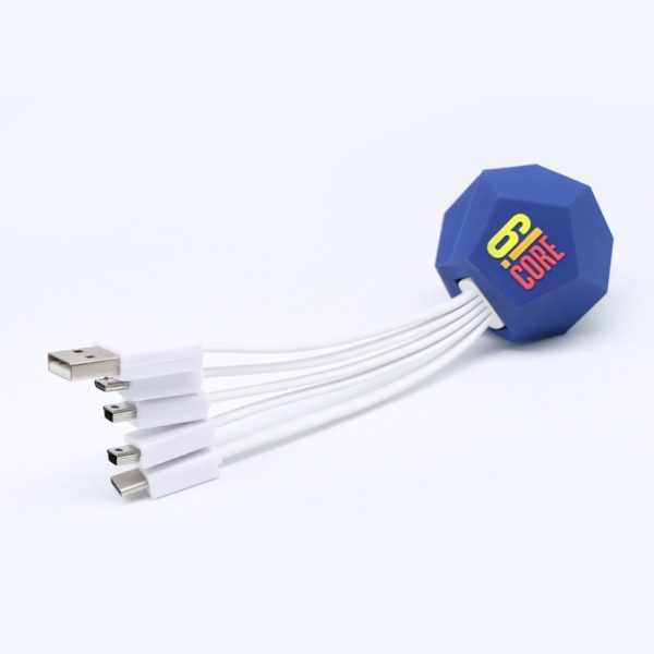 PVC 3-in-1 Charging Cable