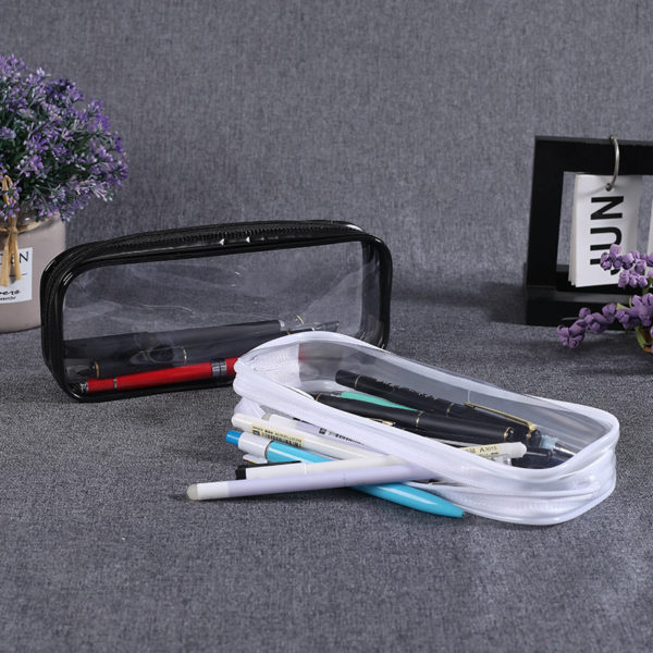 PP Transparent Pencil Bag With Logo