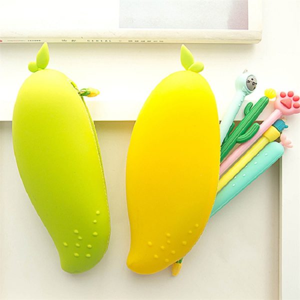 Mango Silicone Pencil Pouch