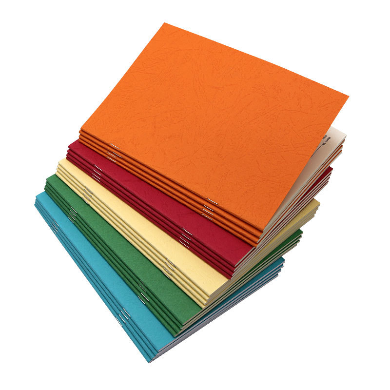 1. Novolinepromo A5/B5 Leather-grained Notebooks