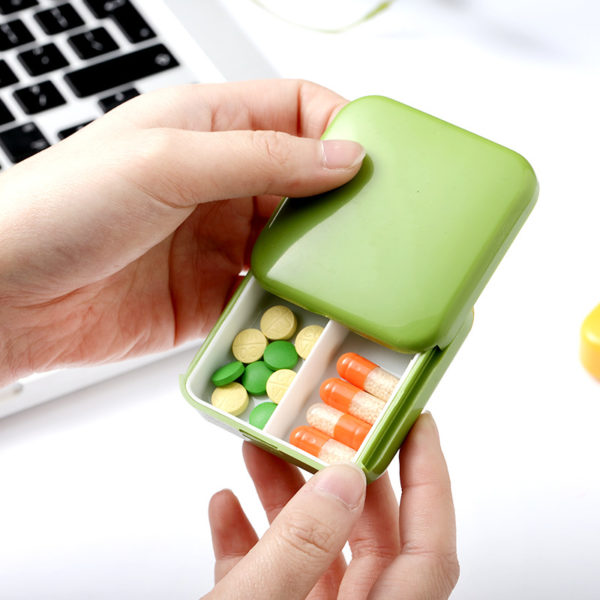 Push-pull Mini Pill Case