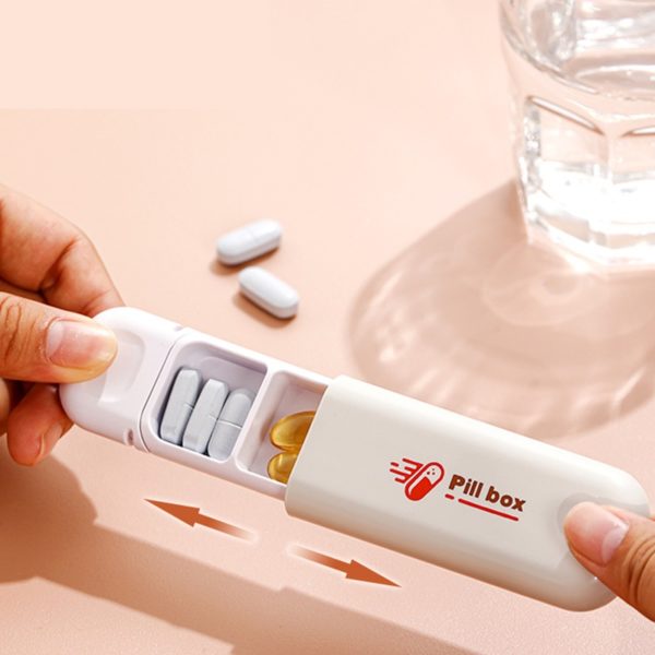 Portable Dispensing U-shaped Pill Boxes