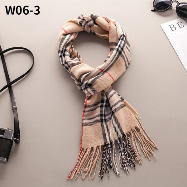 Men's Faux Cashmere Knitted Scarf