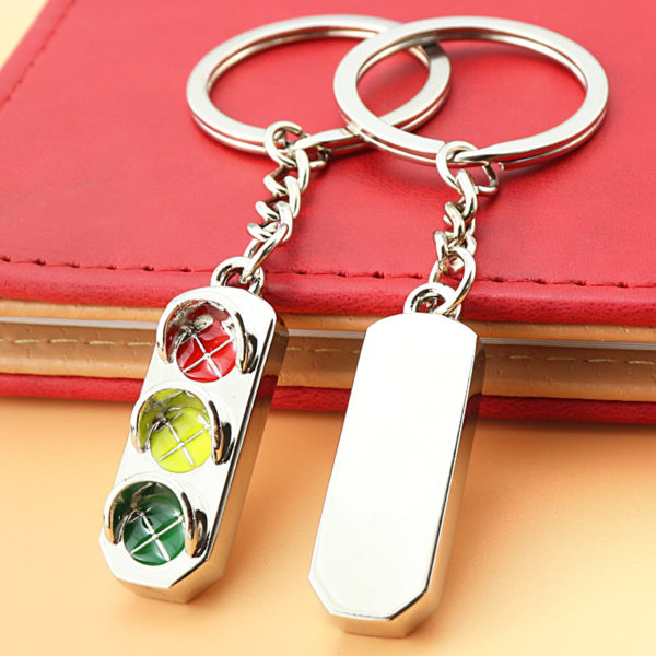 Simulation Of Traffic Light Keychain