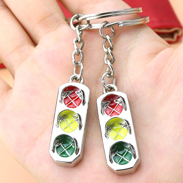 Simulation Of Traffic Light Keychain