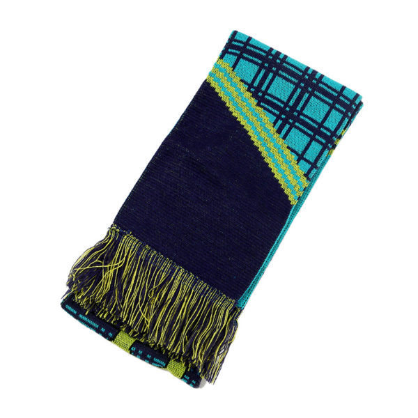 Full Acrylic Knit Jacquard Scarf