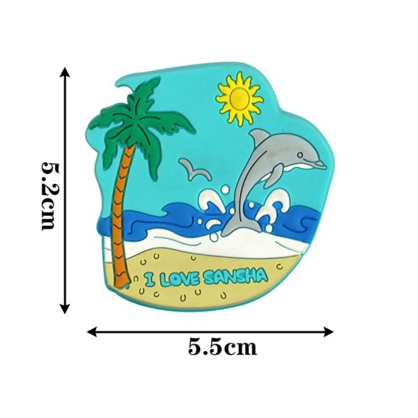 PVC Soft Plastic Cartoon Fridge Magnet