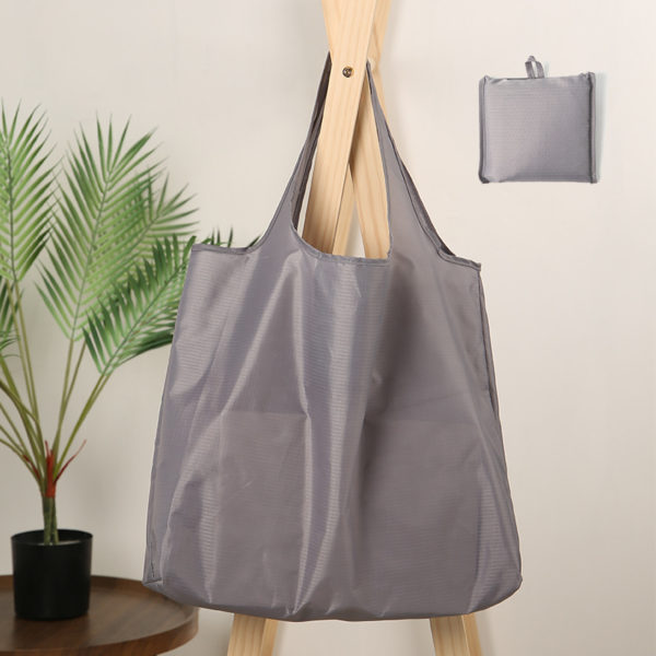 Solid Color Oxford Cloth Collapsible Bag