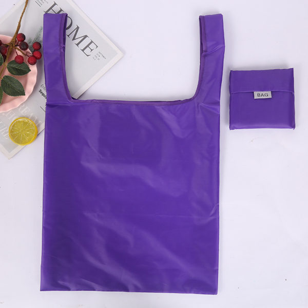 Solid Color Eco-friendly Collapsible Square Bag