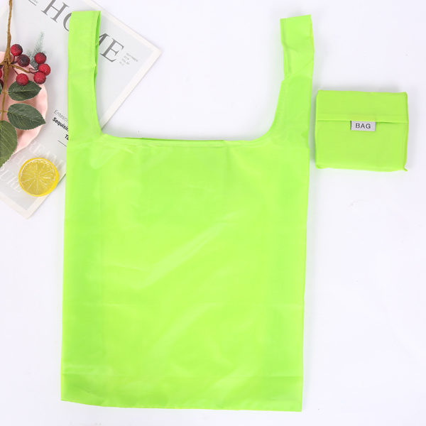 Solid Color Eco-friendly Collapsible Square Bag