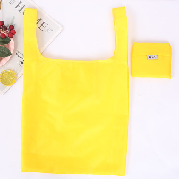 Solid Color Eco-friendly Collapsible Square Bag