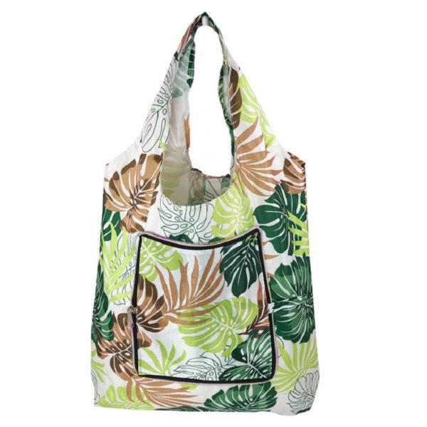 Collapsible Zipper Shopping Bag