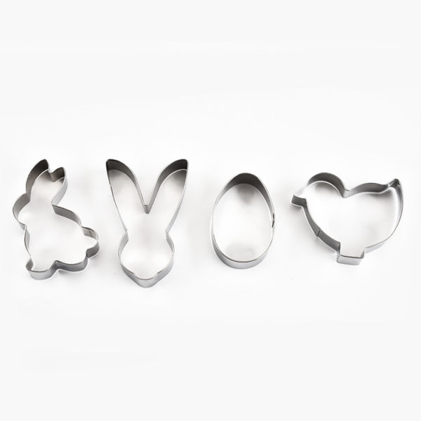 Stainless Steel Cookie Cutters Smiling Face Animal Tree