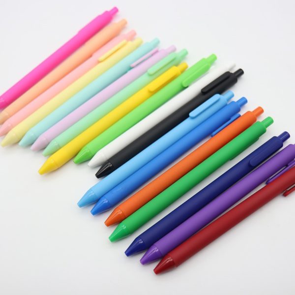 Multi-colored Rubberized Ballpoint Pen