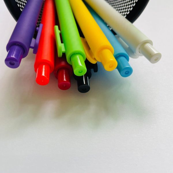 Multi-colored Rubberized Ballpoint Pen