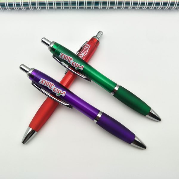 Multi-colored Transparent Ballpoint Pen