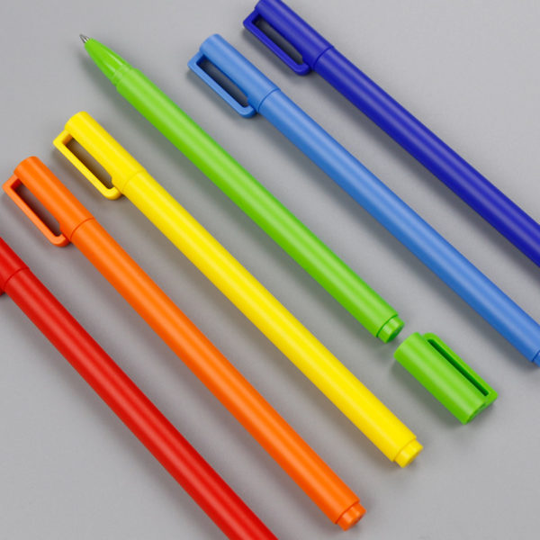 Multi-colored Rubberized Pen