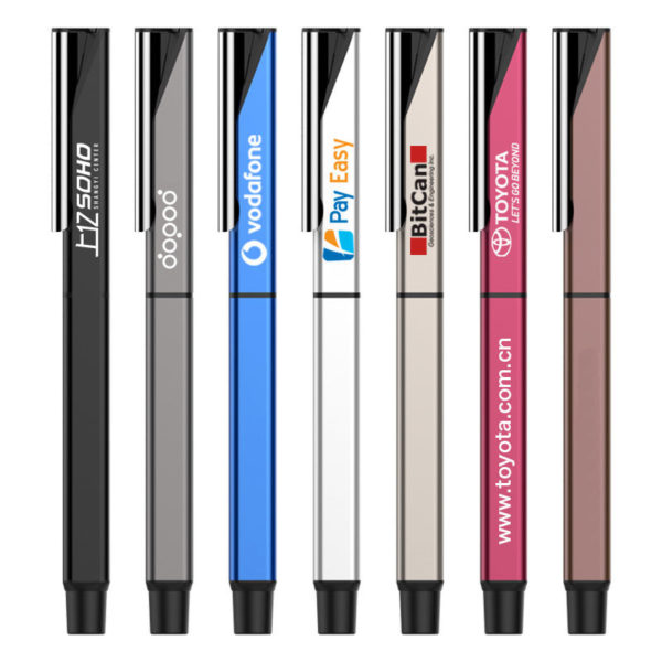 Multi-colored Metal Pen With Logo