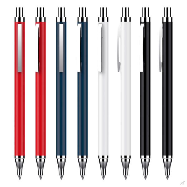 Multi-colored Metal Ballpoint Pen With Logo