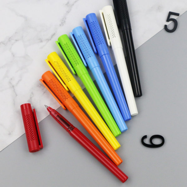 Multi-colored Plastic Pen With Logo