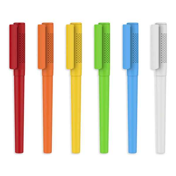 Multi-colored Plastic Pen With Logo