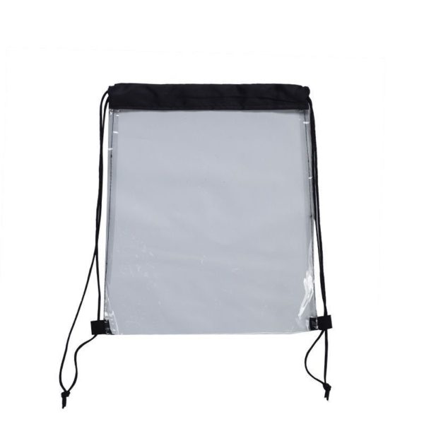 Clear PVC Drawstring Backpack