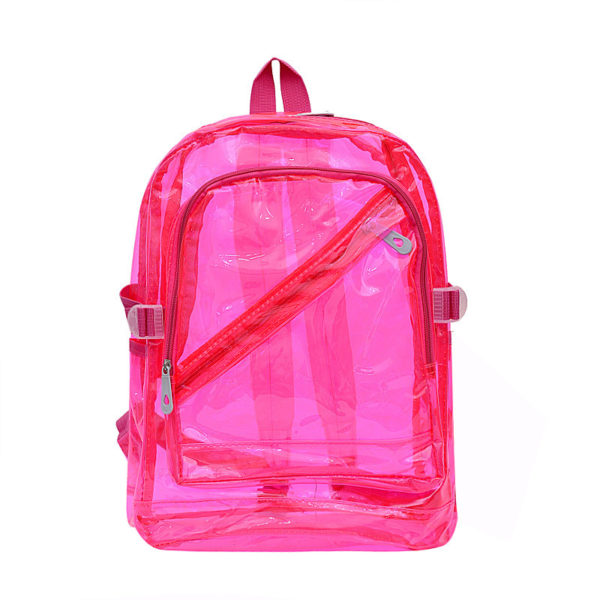 Muti-colored Transparent PVC Backpack