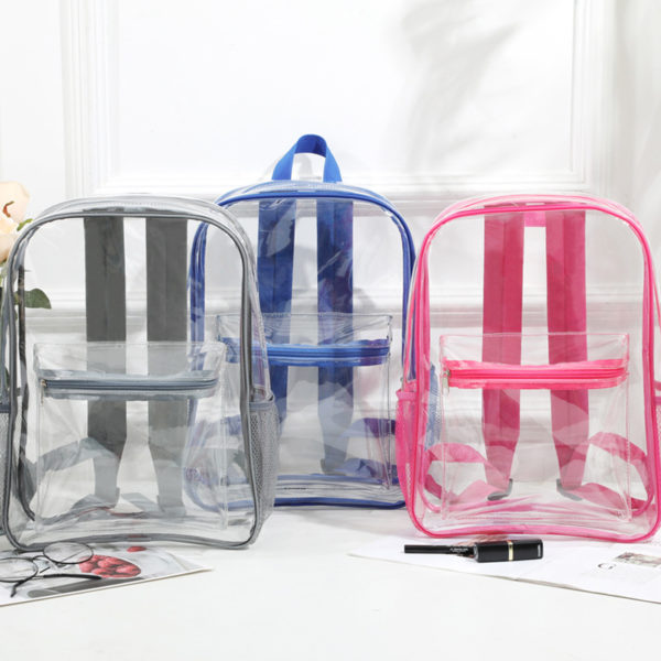 Transparent PVC Backpack