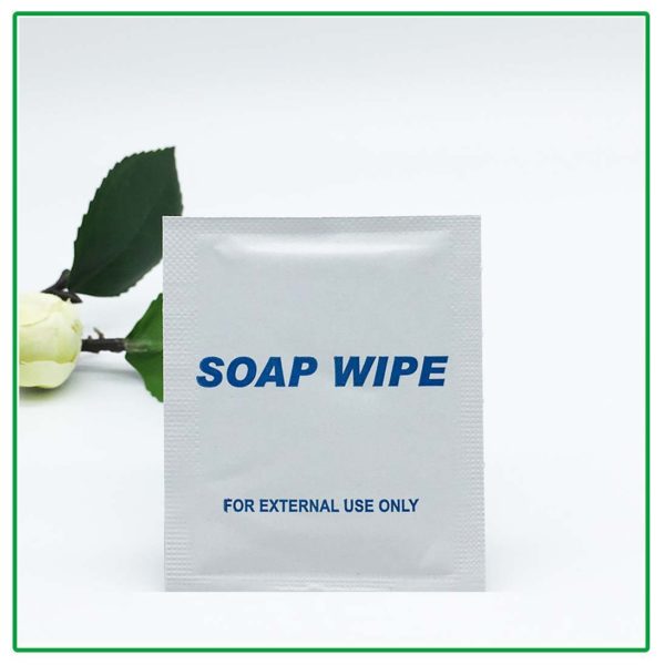 Disposable Custom Soap Wipe Cleaning Pad