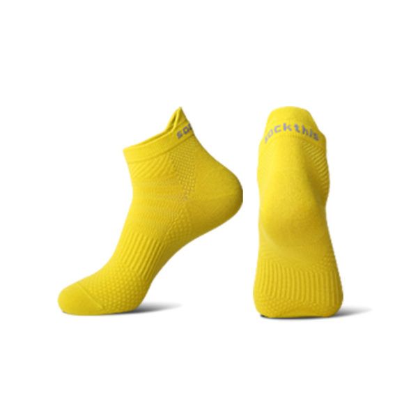 Pure Color Non-slip Sport Socks