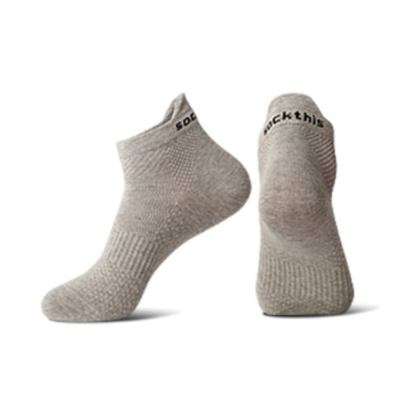 Pure Color Non-slip Sport Socks