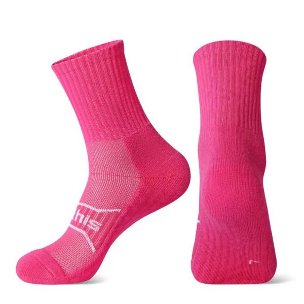 Pure Color Sport Crew Socks