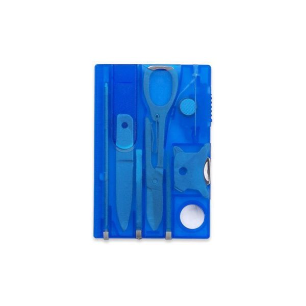 Portable Multi-functional Metal Tool Card