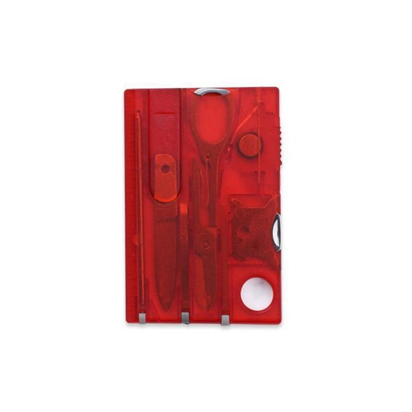 Portable Multi-functional Metal Tool Card