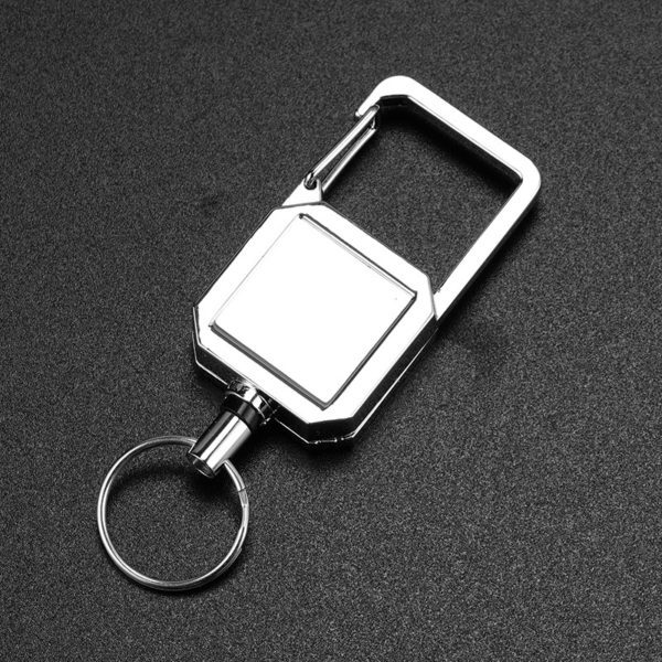 Mutil-functional Badge Reel With Carabiner