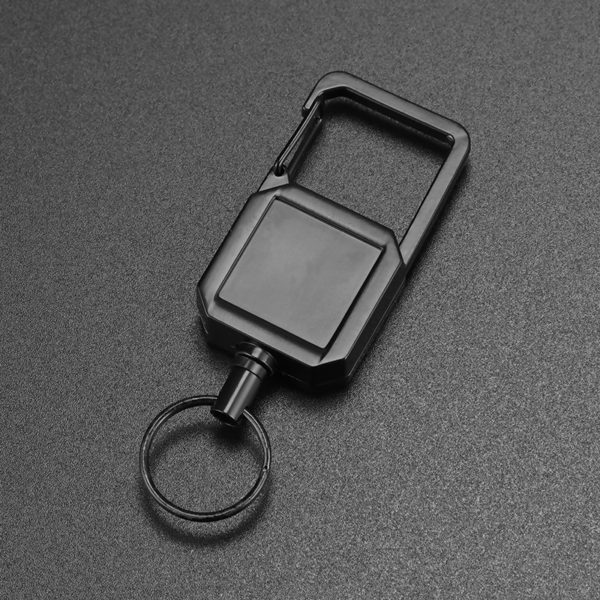 Mutil-functional Badge Reel With Carabiner