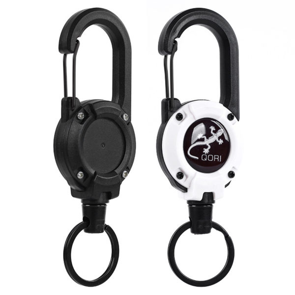 Premium Outdoor Badge Reel With Carabiner