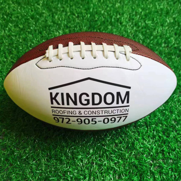 White-side Tone PU Football 6.7 Inches