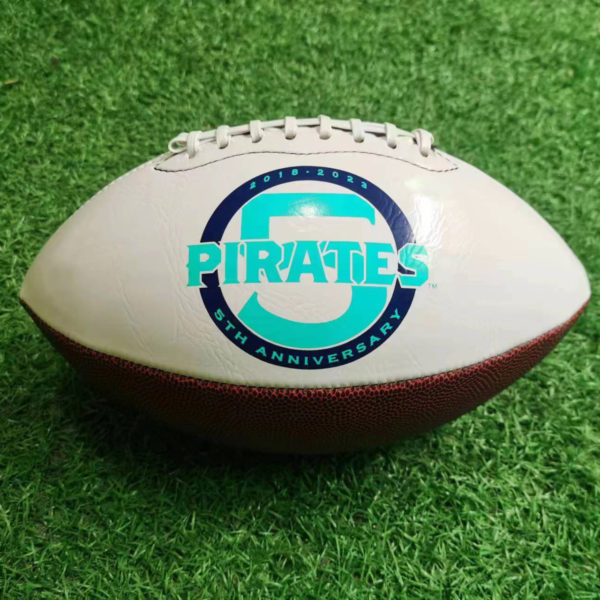 White-side Tone PU Football 6.7 Inches