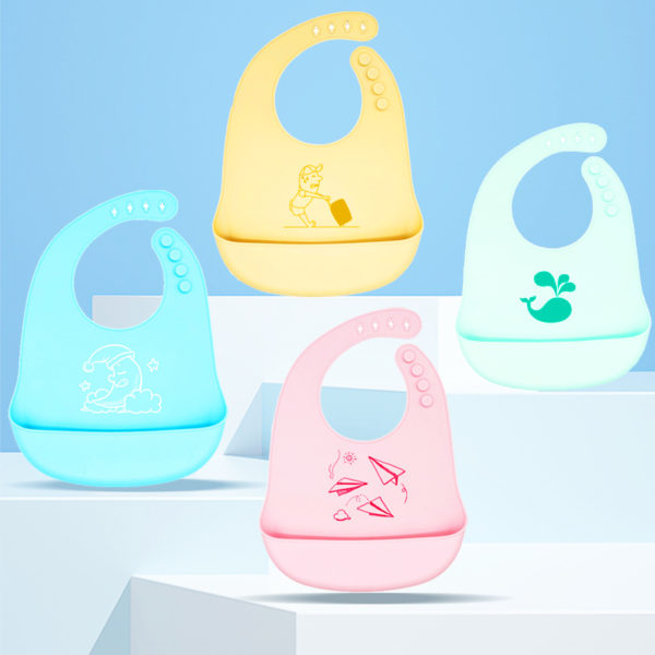 PMS Match Silicone Baby Bib