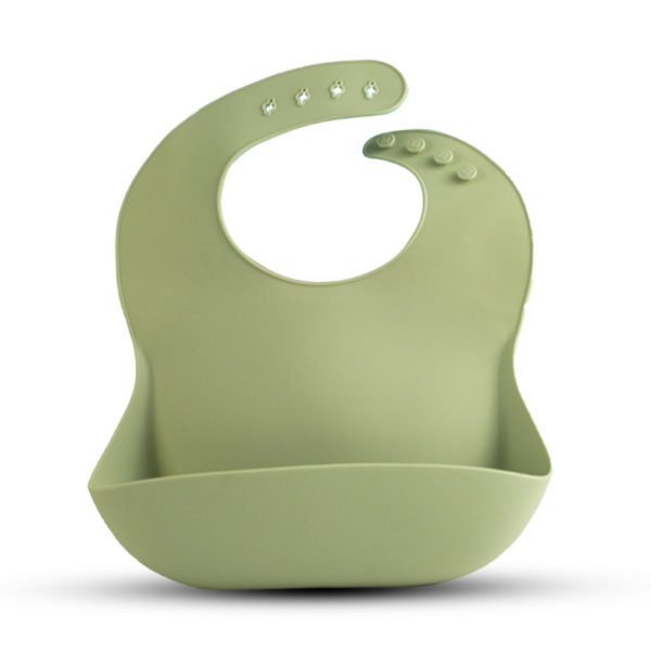 100% Silicone Soft Baby Bib